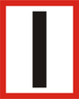 Brandschutzschild Brandwand
