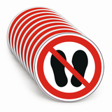 Verbotsschild P024 – ISO 7010 – Mehrfachpack