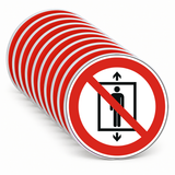Verbotsschild P027 – ISO 7010 – Mehrfachpack