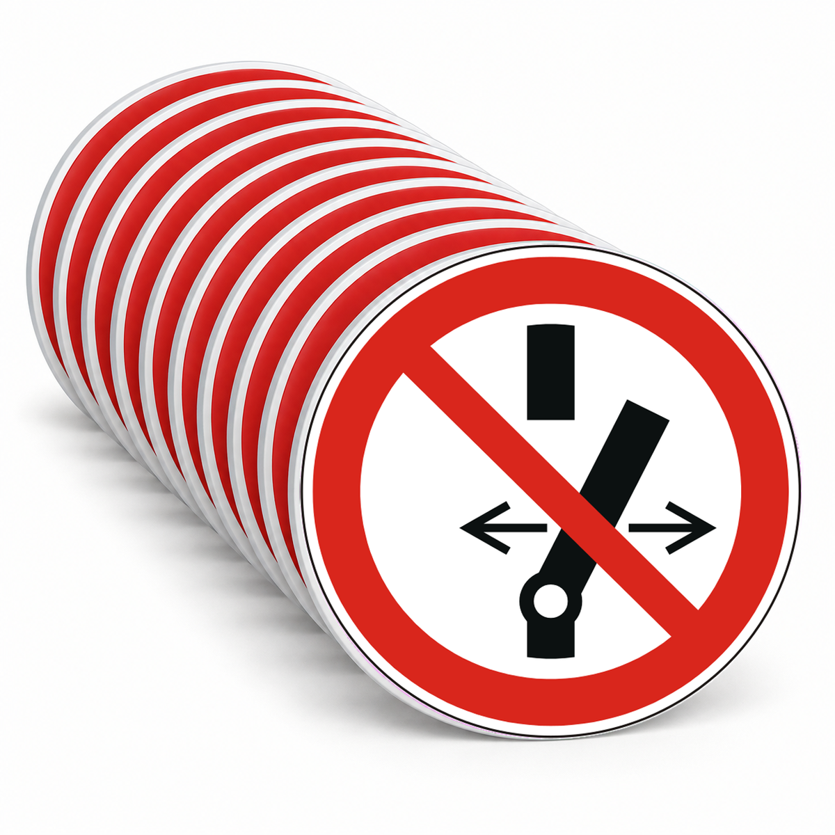 Verbotsschild P031 – ISO 7010 – Mehrfachpack