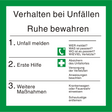 Verhalten bei Unfällen