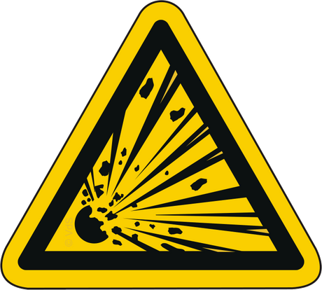 Warnschild W002 – ISO 7010