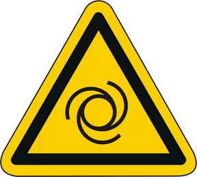 Warnschild W018 – ISO 7010
