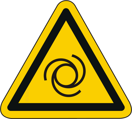 Warnschild W018 – ISO 7010