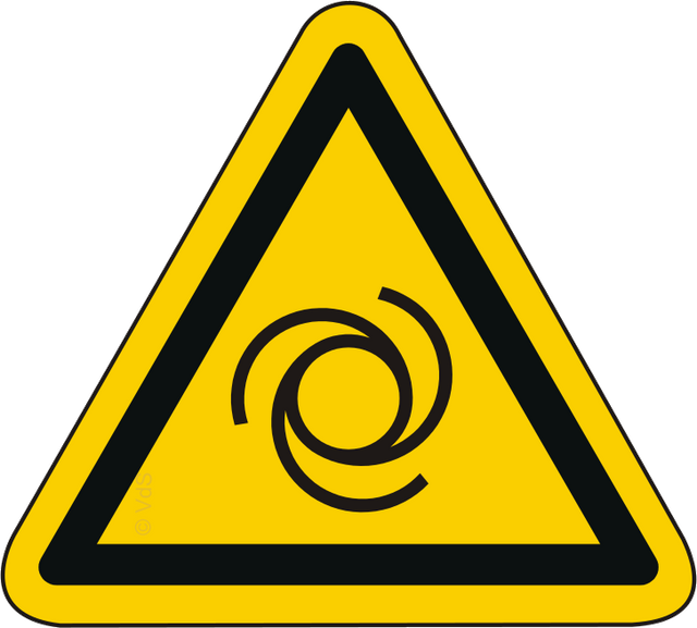 Warnschild W018 – ISO 7010