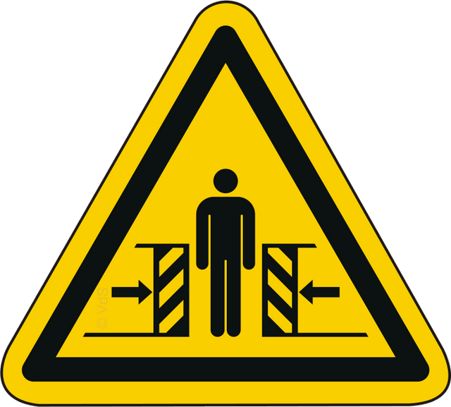 Warnschild W019 – ISO 7010