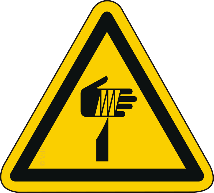 Warnschild W022 – ISO 7010