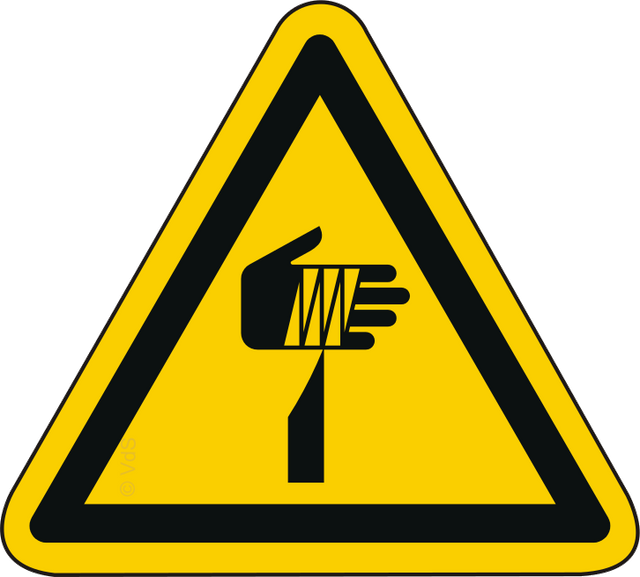 Warnschild W022 – ISO 7010