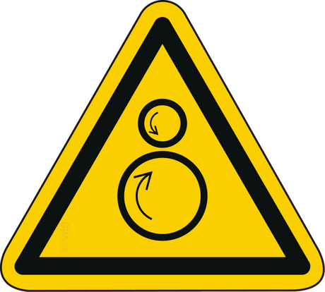 Warnschild W025 – ISO 7010