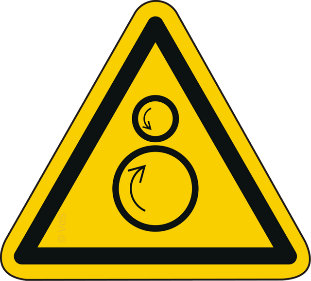 Warnschild W025 – ISO 7010