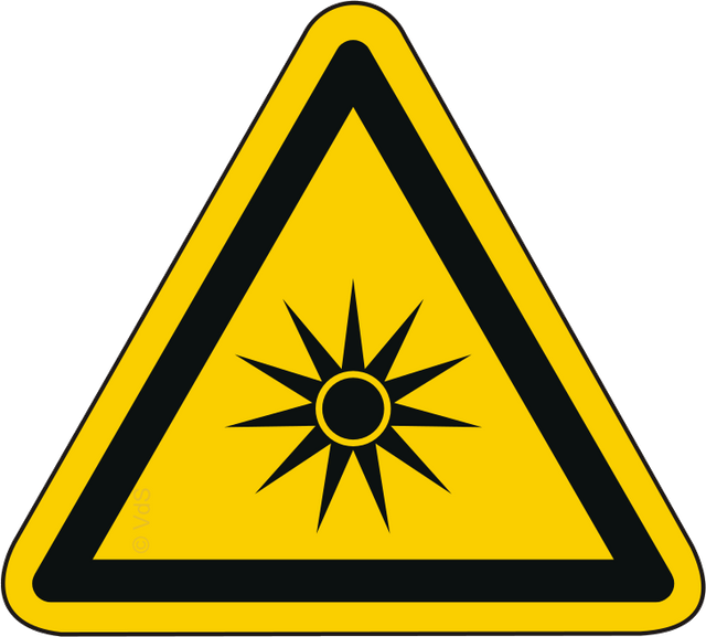 Warnschild W027 – ISO 7010
