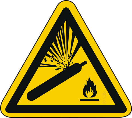 Warnschild W029 – ISO 7010