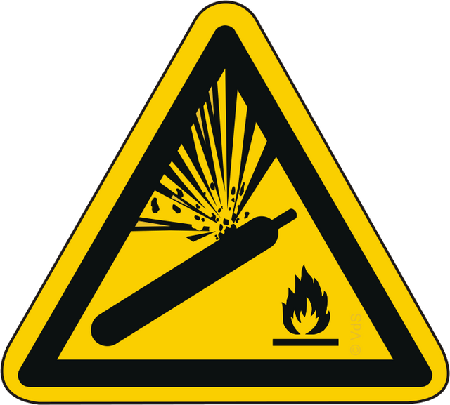 Warnschild W029 – ISO 7010