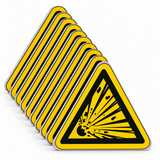 Warnschild W002 – ISO 7010 – Mehrfachpack