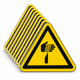 Warnschild W022 – ISO 7010 – Mehrfachpack