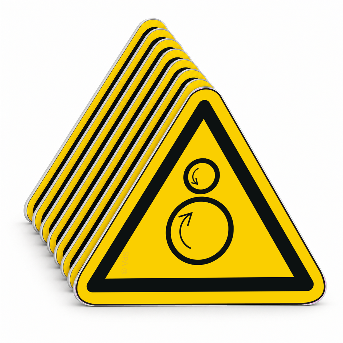 Warnschild W025 – ISO 7010 – Mehrfachpack