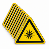 Warnschild W027 – ISO 7010 – Mehrfachpack