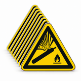Warnschild W029 – ISO 7010 – Mehrfachpack