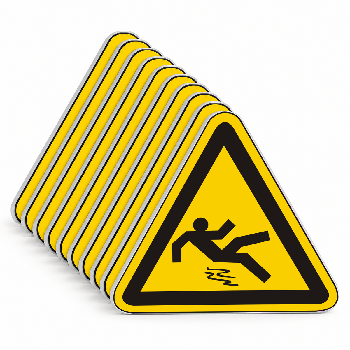 Warnschild Warnung vor Rutschgefahr – Mehrfachpack