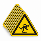 Warnschild Warnung vor Stolpergefahr – Mehrfachpack