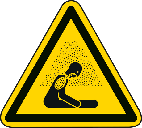 Warnzeichen Warnung vor Erstickungsgefahr – ISO 7010